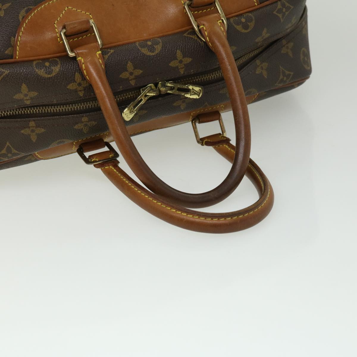 LOUIS VUITTON Monogram Deauville Hand Bag M47270 LV Auth bs2509