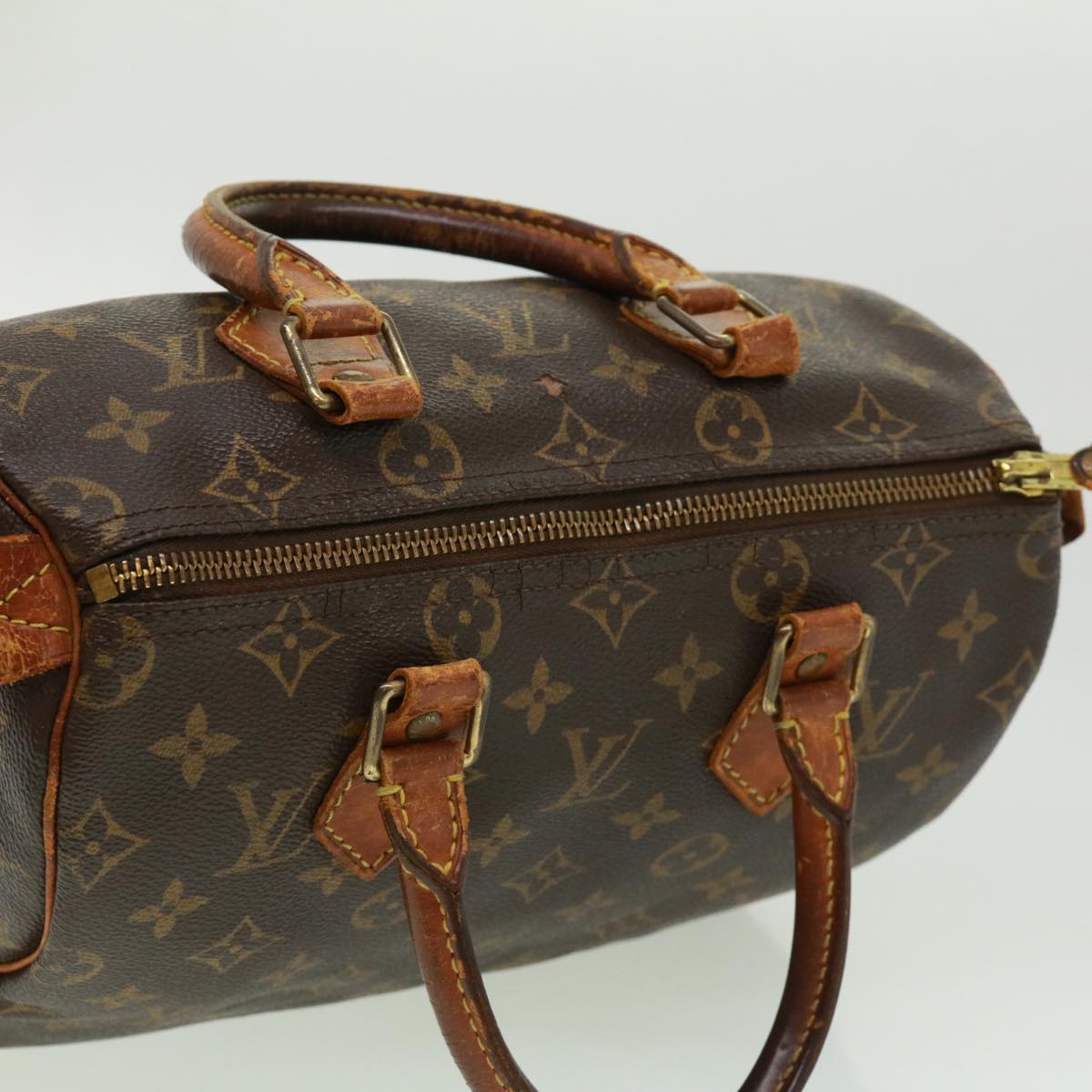 LOUIS VUITTON Monogram Speedy 25 Hand Bag M41528 LV Auth bs2570