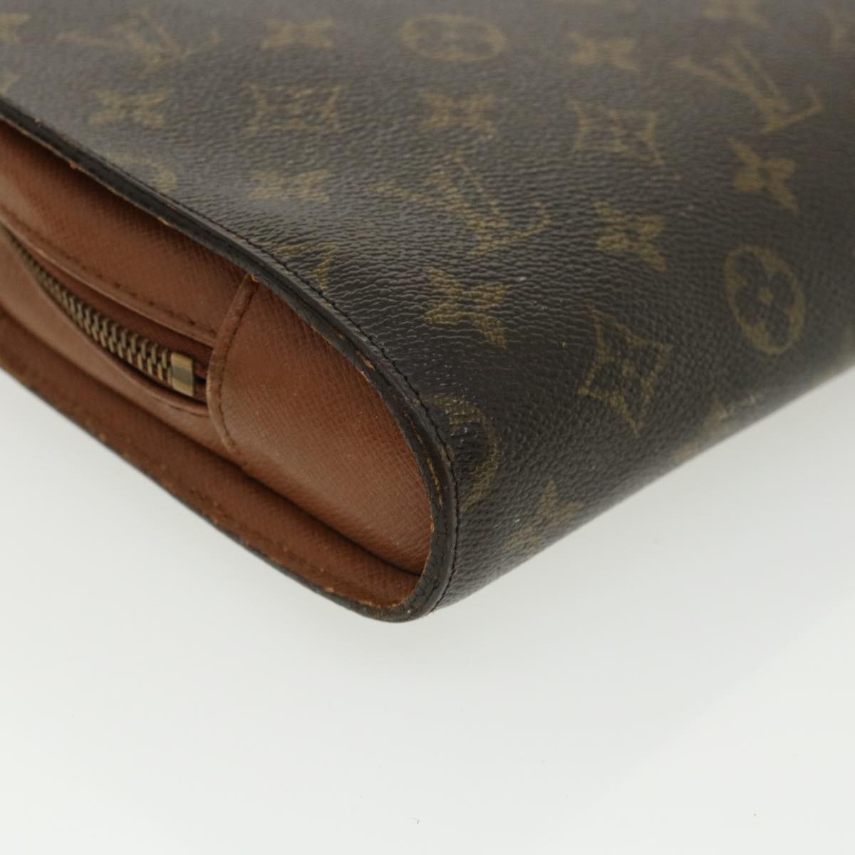 LOUIS VUITTON Monogram Orsay Clutch Bag M51790 LV Auth bs2592