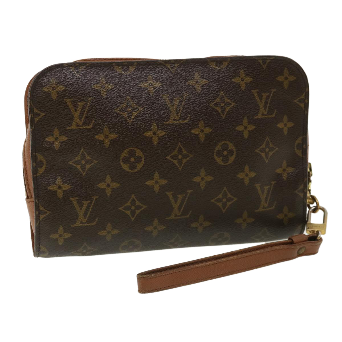 LOUIS VUITTON Monogram Orsay Clutch Bag M51790 LV Auth bs2611