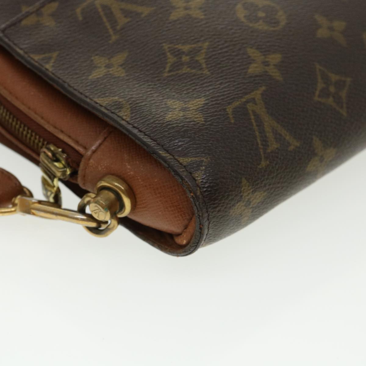 LOUIS VUITTON Monogram Orsay Clutch Bag M51790 LV Auth bs2611