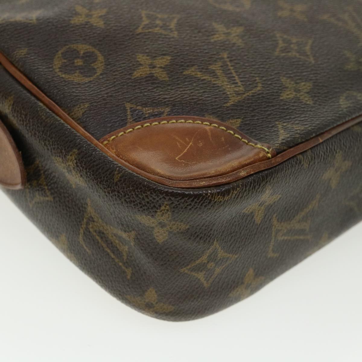 LOUIS VUITTON Monogram Compiegne 28 Clutch Bag M51845 LV Auth bs2621