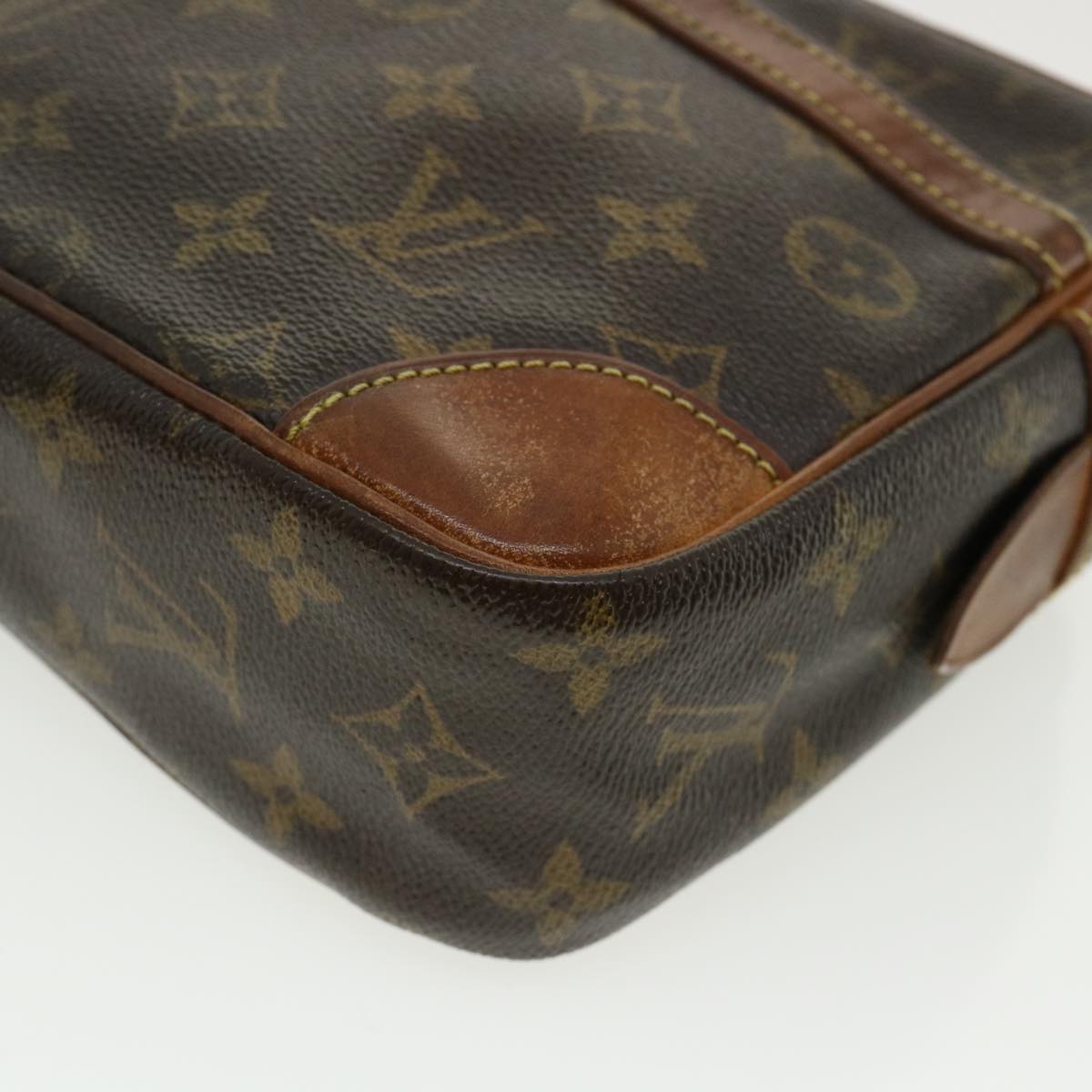 LOUIS VUITTON Monogram Compiegne 28 Clutch Bag M51845 LV Auth bs2621