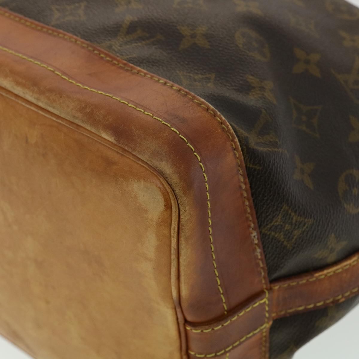 LOUIS VUITTON Monogram Noe Shoulder Bag M42224 LV Auth bs2638