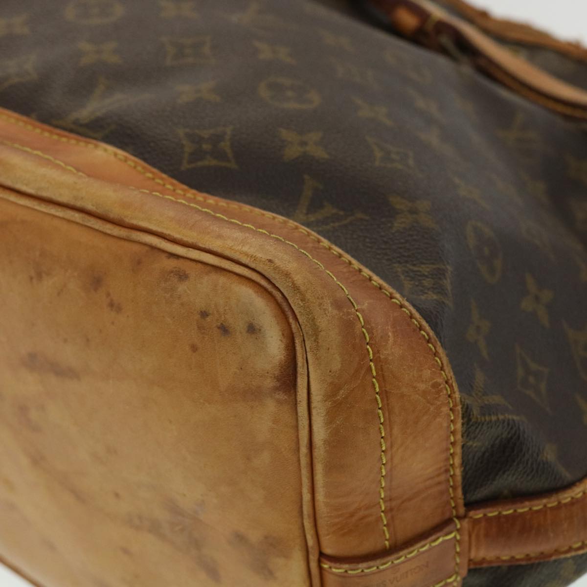 LOUIS VUITTON Monogram Noe Shoulder Bag M42224 LV Auth bs2638