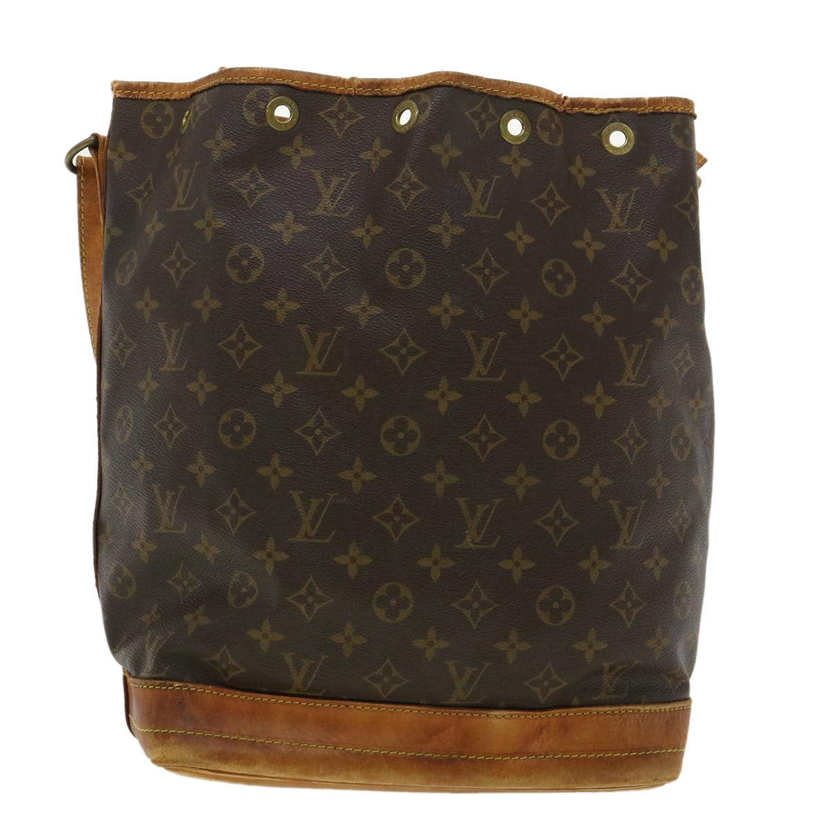 LOUIS VUITTON Monogram Noe Shoulder Bag M42224 LV Auth bs2638