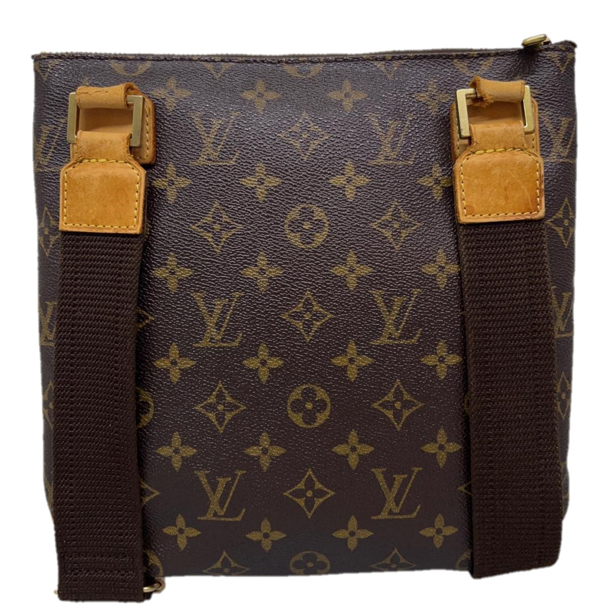LOUIS VUITTON Monogram Pochette Bosphore Shoulder Bag M40044 LV Auth bs2655