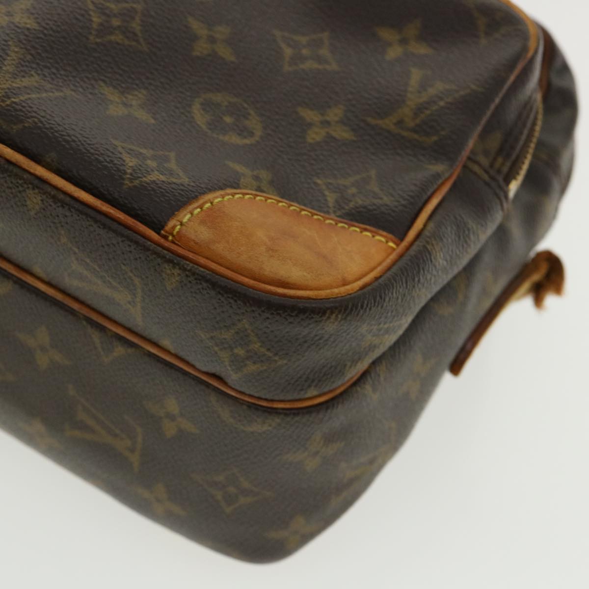 LOUIS VUITTON Monogram Nile Shoulder Bag M45244 LV Auth bs2688