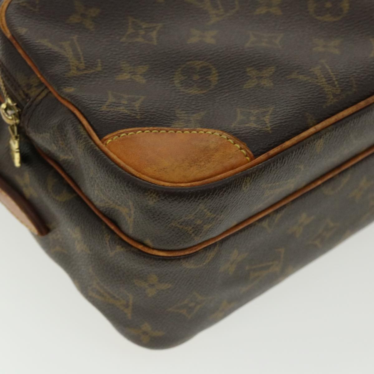 LOUIS VUITTON Monogram Nile Shoulder Bag M45244 LV Auth bs2688