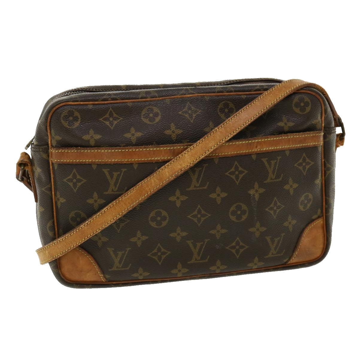 LOUIS VUITTON Monogram Trocadero 30 Shoulder Bag M51272 LV Auth bs2689