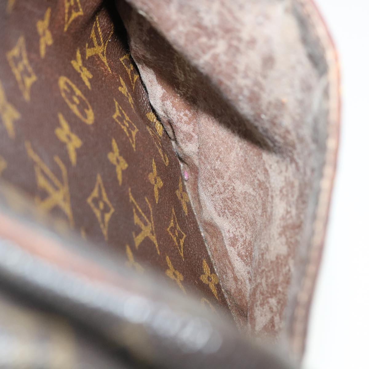 LOUIS VUITTON Monogram DanubeMM Shoulder Bag M45264 LV Auth bs2699