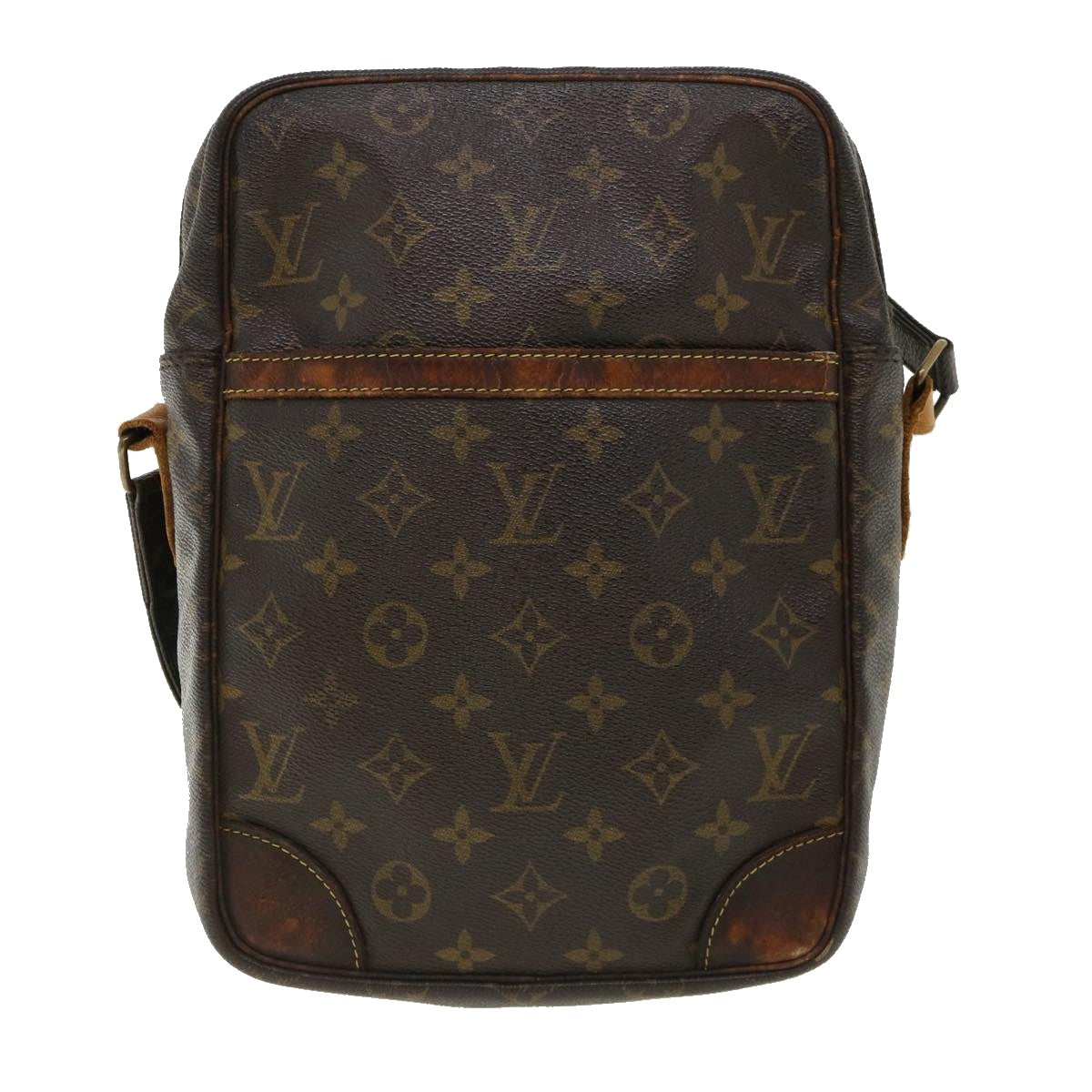 LOUIS VUITTON Monogram DanubeMM Shoulder Bag M45264 LV Auth bs2699