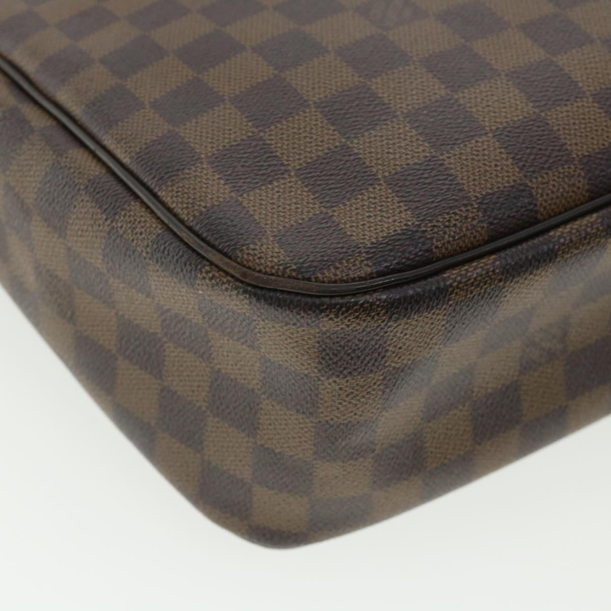 LOUIS VUITTON Damier Ebene Parioli PM Tote Bag N51123 LV Auth bs2707