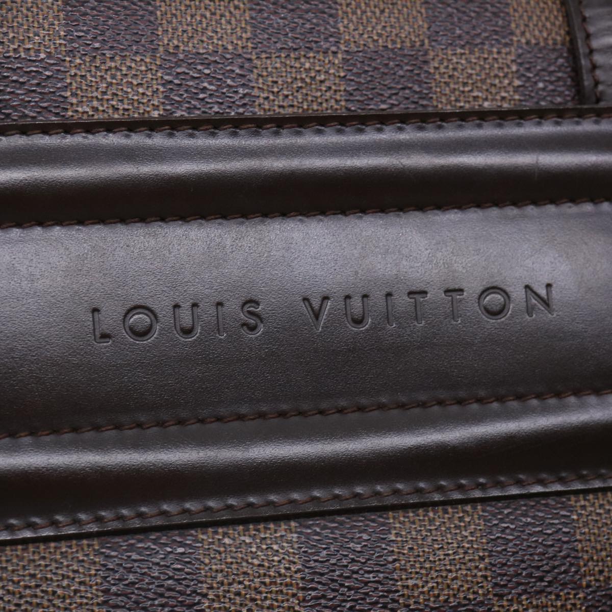 LOUIS VUITTON Damier Ebene Parioli PM Tote Bag N51123 LV Auth bs2707