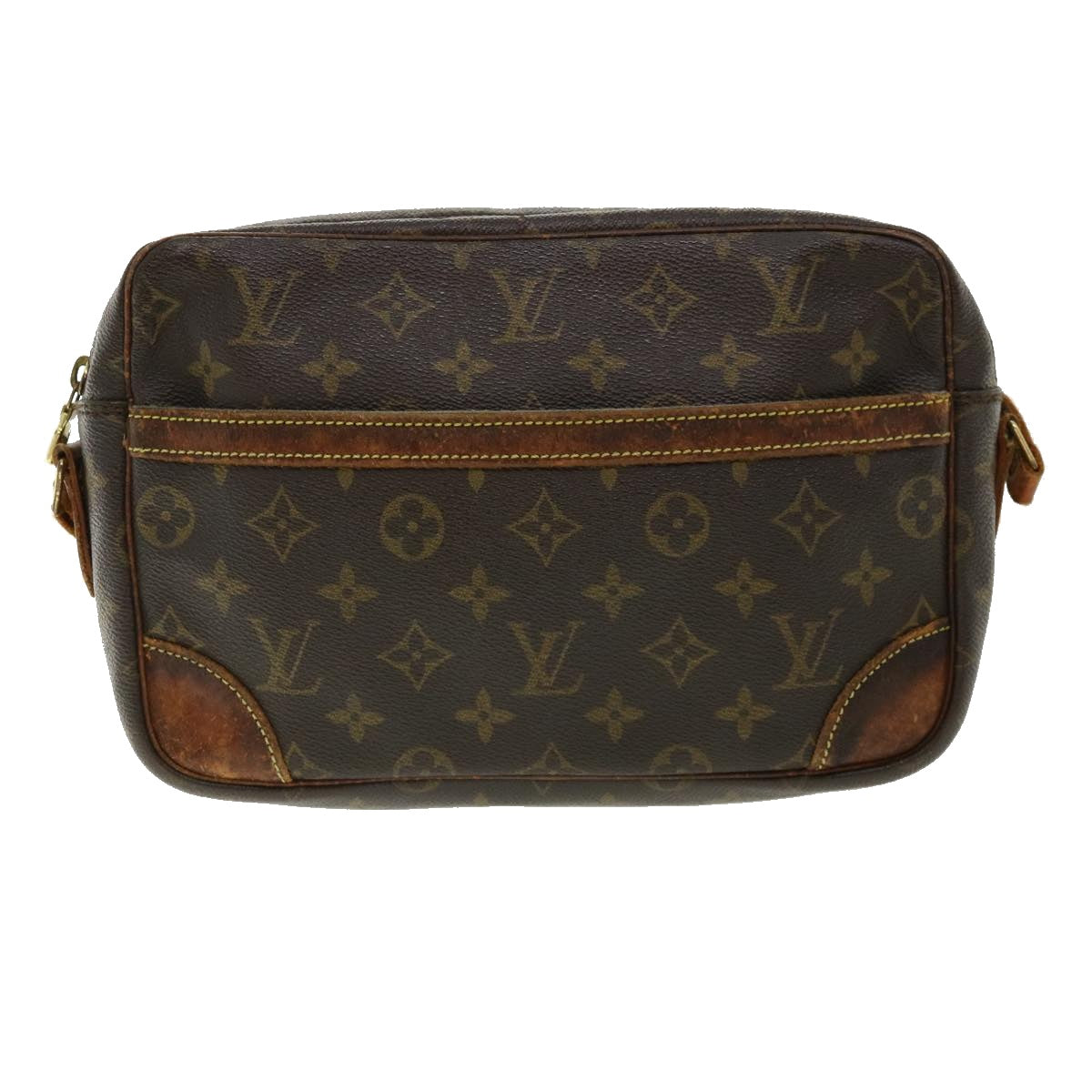 LOUIS VUITTON Monogram Trocadero 27 Shoulder Bag M51274 LV Auth bs2708