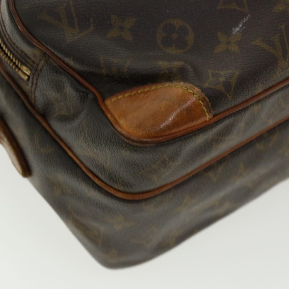 LOUIS VUITTON Monogram Nile Shoulder Bag M45244 LV Auth bs2718