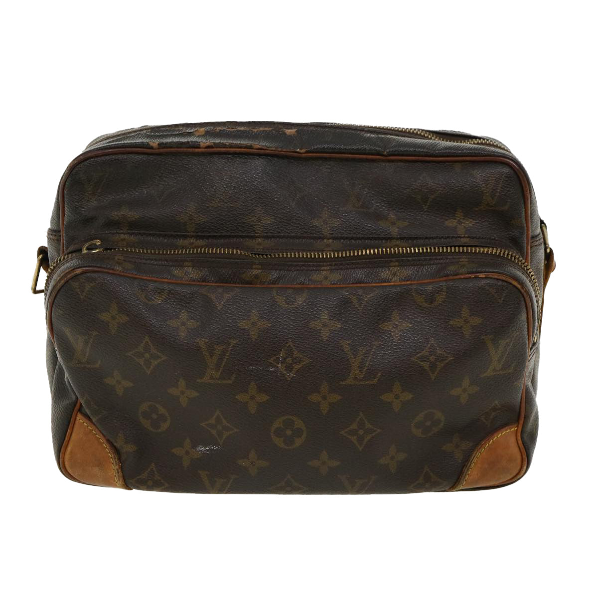 LOUIS VUITTON Monogram Nile Shoulder Bag M45244 LV Auth bs2718