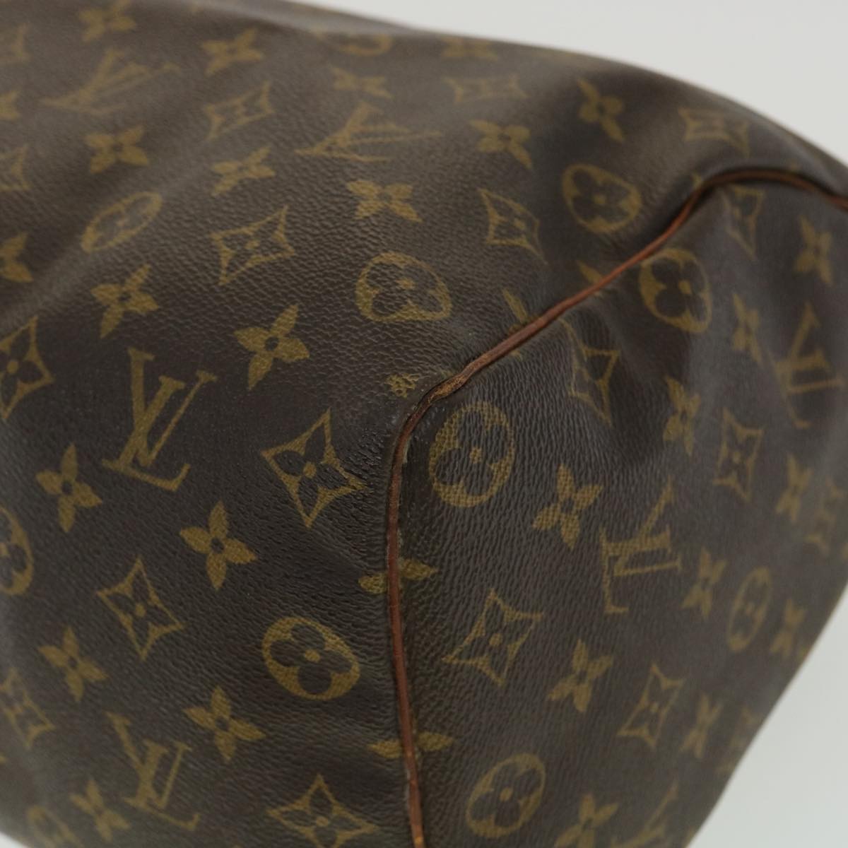 LOUIS VUITTON Monogram Speedy 35 Hand Bag M41524 LV Auth bs2732