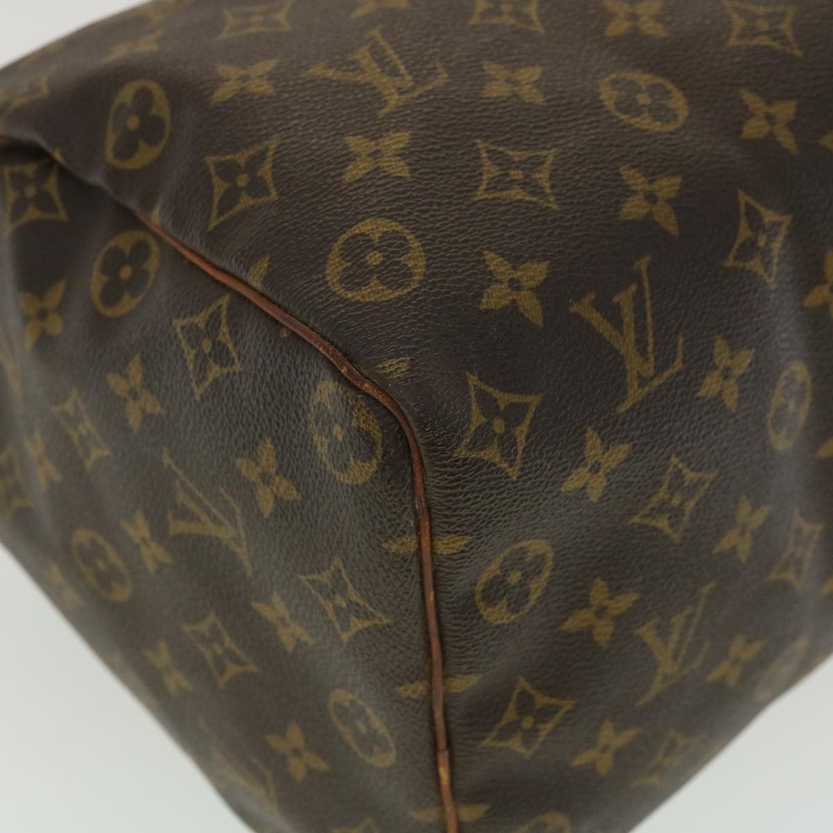 LOUIS VUITTON Monogram Speedy 35 Hand Bag M41524 LV Auth bs2732