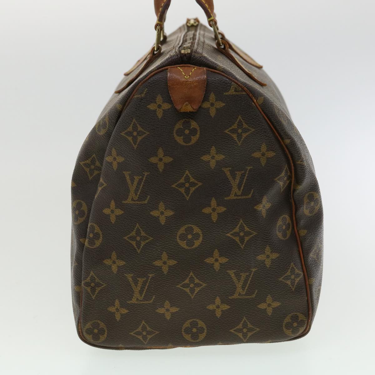 LOUIS VUITTON Monogram Speedy 35 Hand Bag M41524 LV Auth bs2732