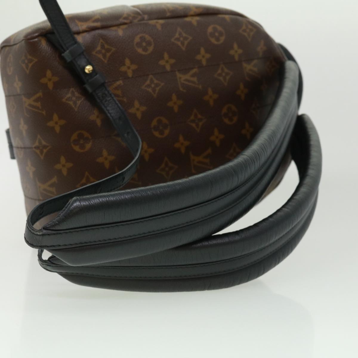 LOUIS VUITTON Monogram Reverse Palm Springs PM Backpack M44870 LV Auth bs2818
