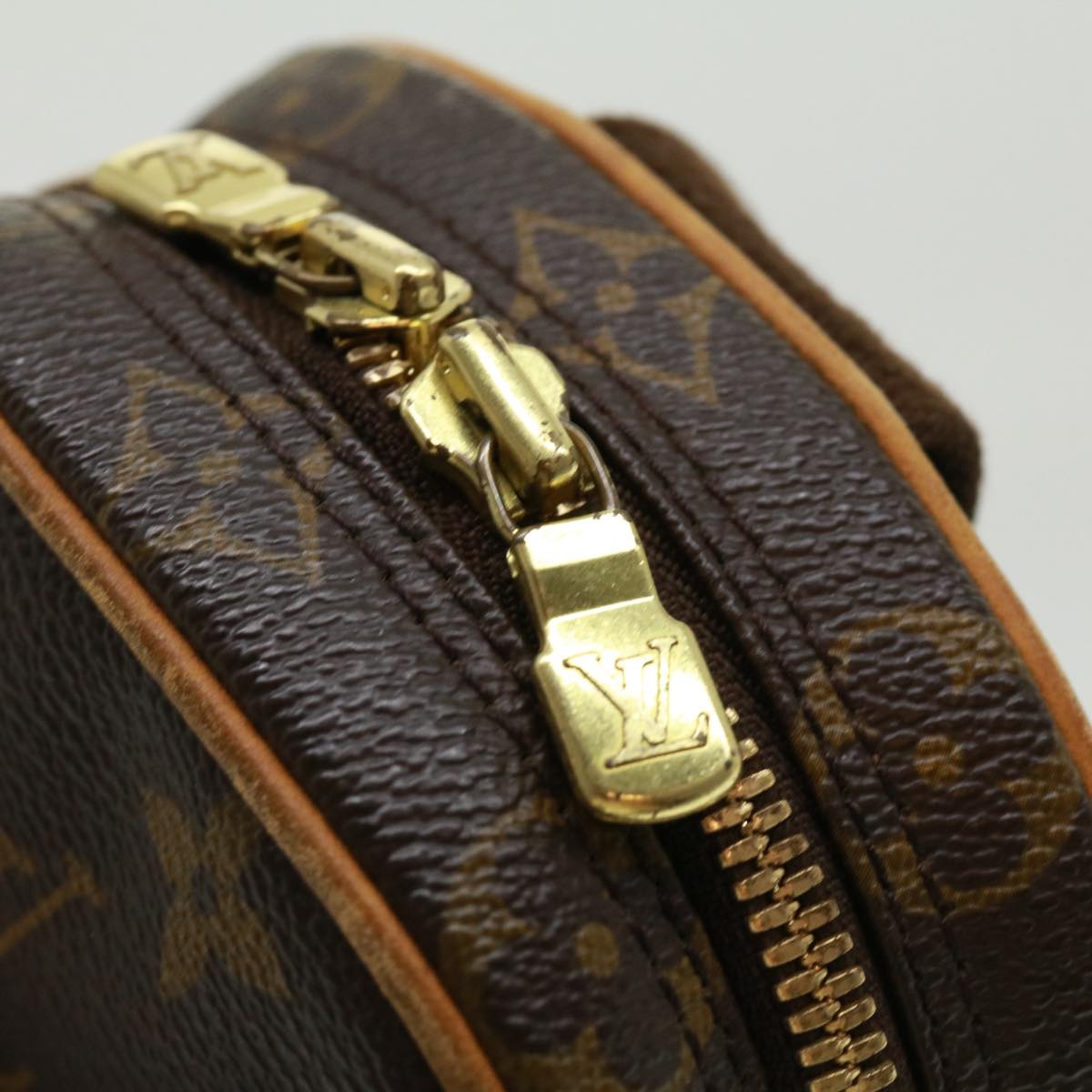 LOUIS VUITTON Monogram Pochette Gange Shoulder Bag M51870 LV Auth bs2850