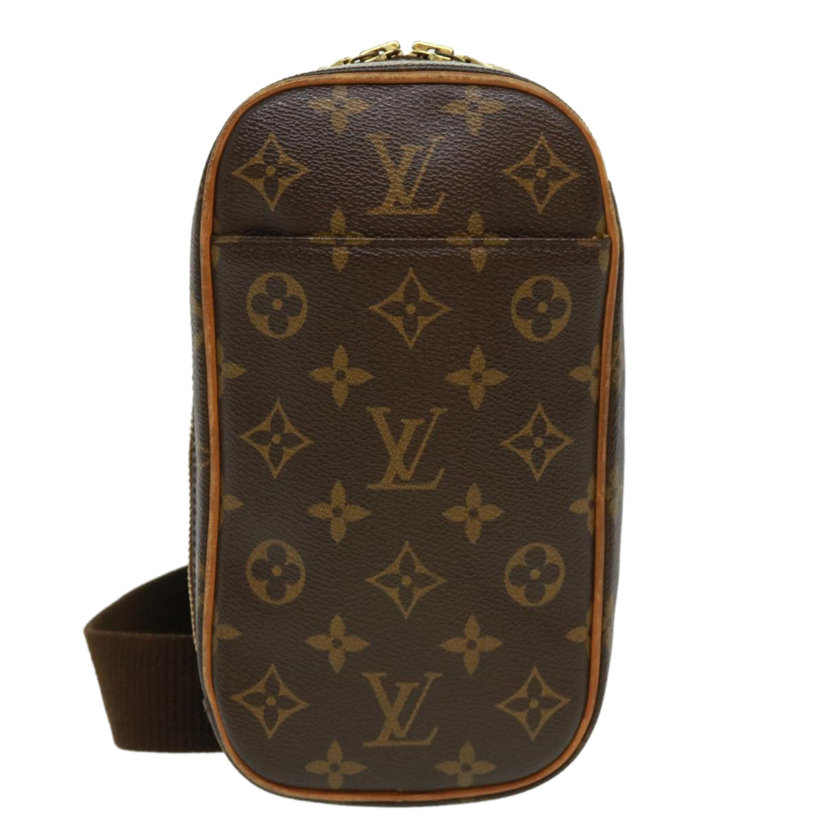 LOUIS VUITTON Monogram Pochette Gange Shoulder Bag M51870 LV Auth bs2850