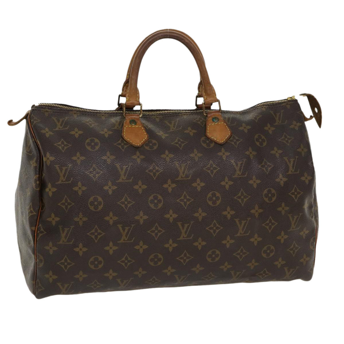 LOUIS VUITTON Monogram Speedy 40 Hand Bag M41522 LV Auth bs2893