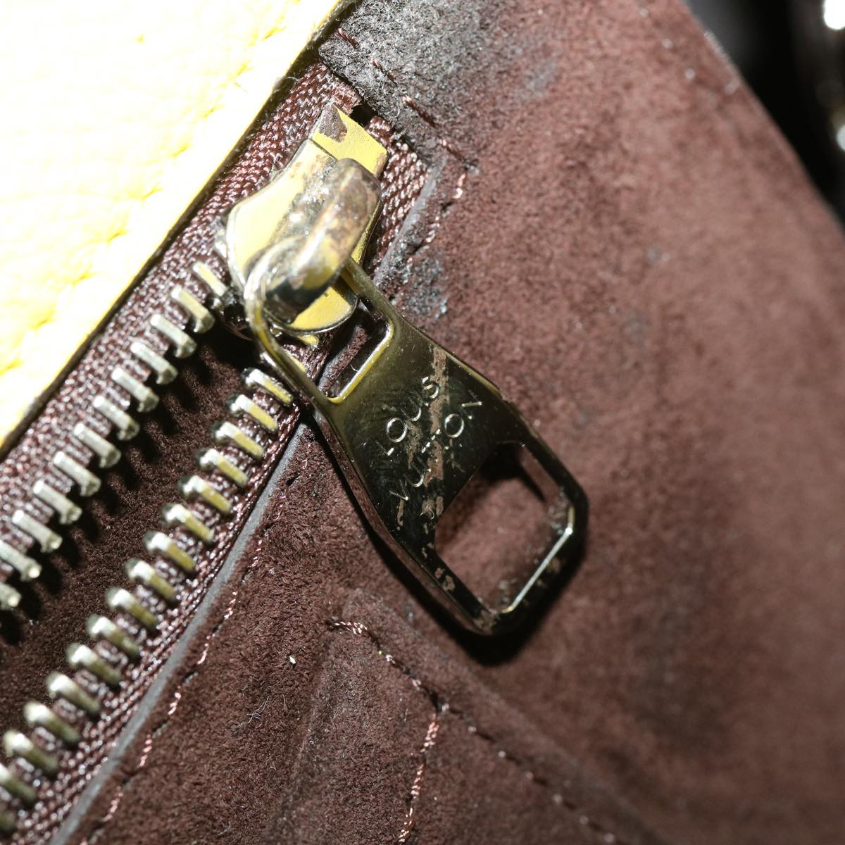 LOUIS VUITTON Monogram toughage Tote W PM Hand Bag Pistache M94337 LV bs2936A