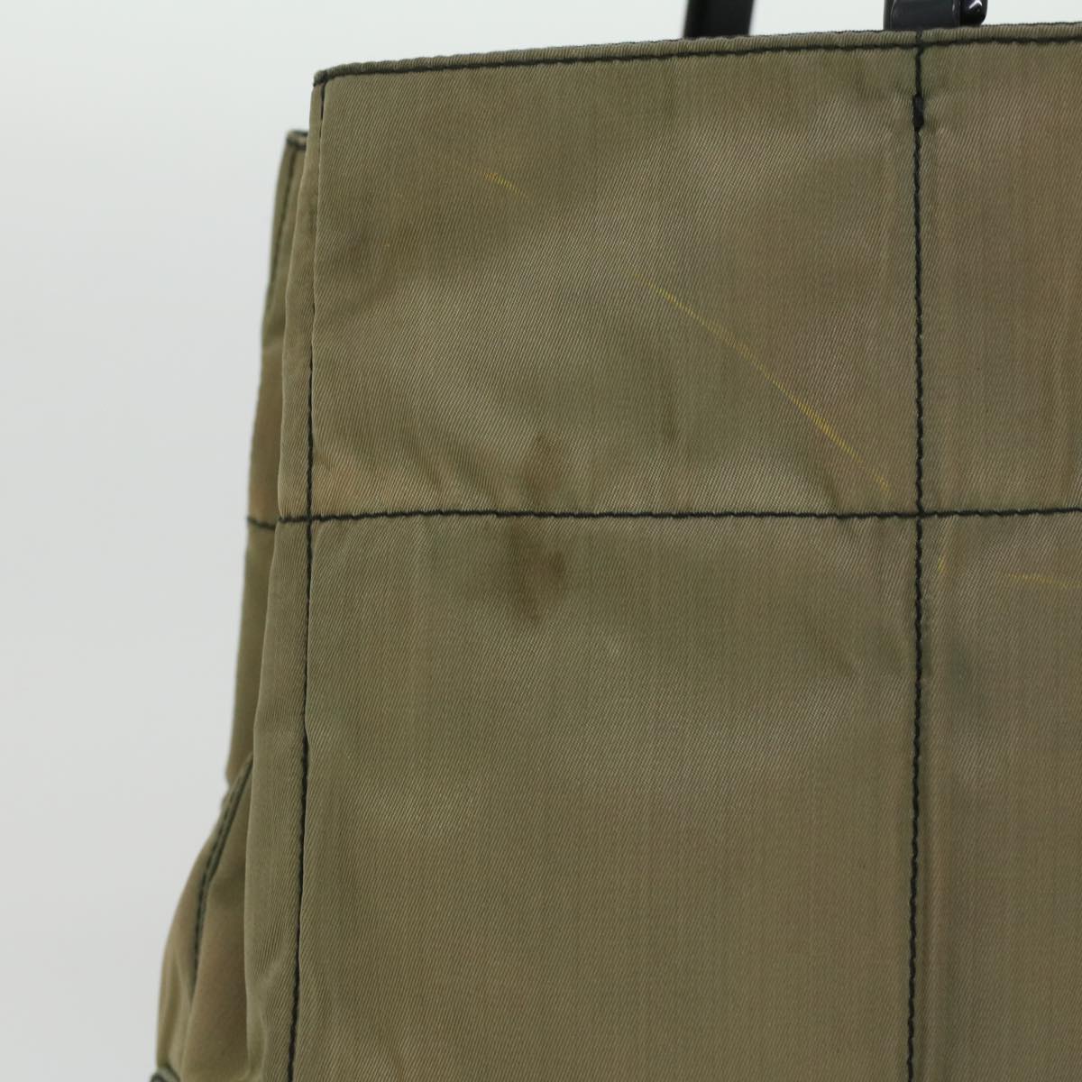 PRADA Shoulder Bag Nylon Gray Auth bs3043 - 0