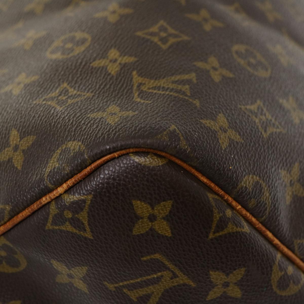 LOUIS VUITTON Monogram Keepall Bandouliere 55 Boston Bag M41414 LV Auth bs3098