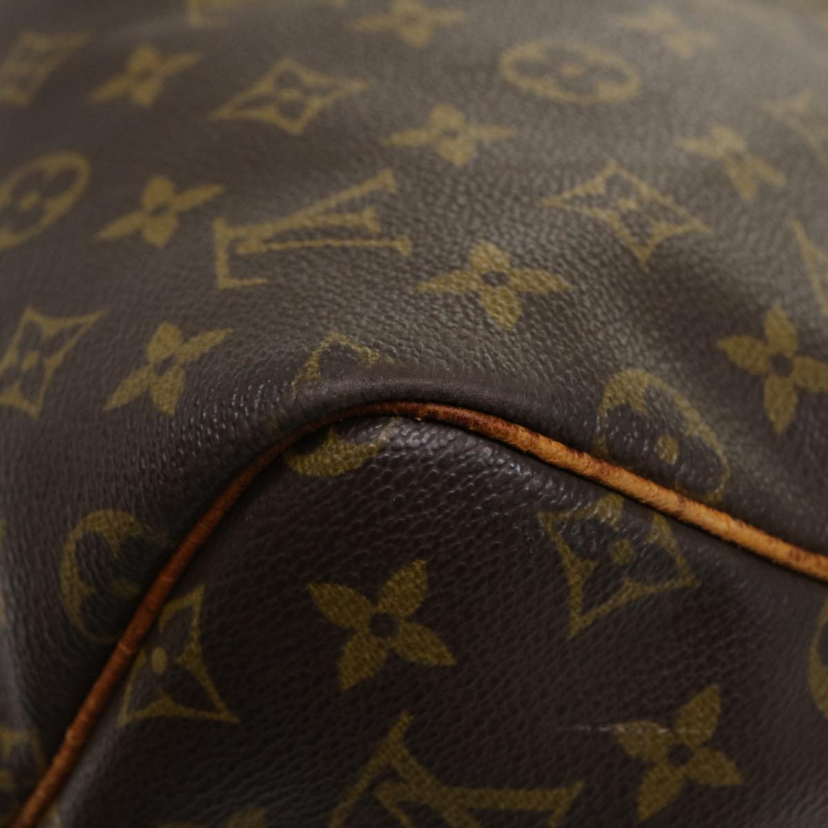 LOUIS VUITTON Monogram Keepall Bandouliere 55 Boston Bag M41414 LV Auth bs3098