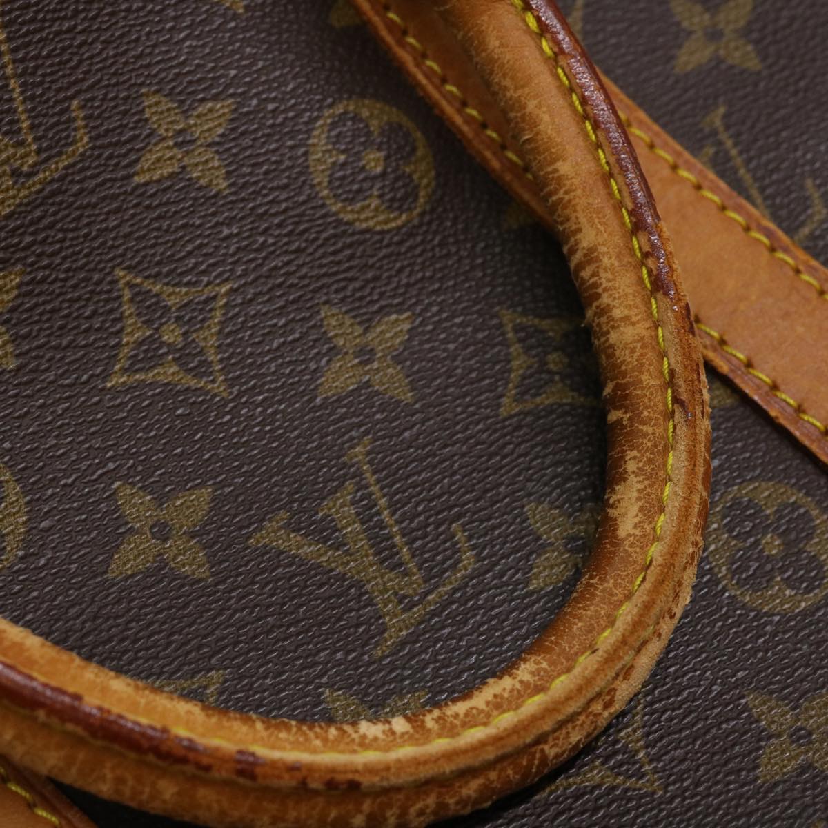 LOUIS VUITTON Monogram Keepall Bandouliere 55 Boston Bag M41414 LV Auth bs3098