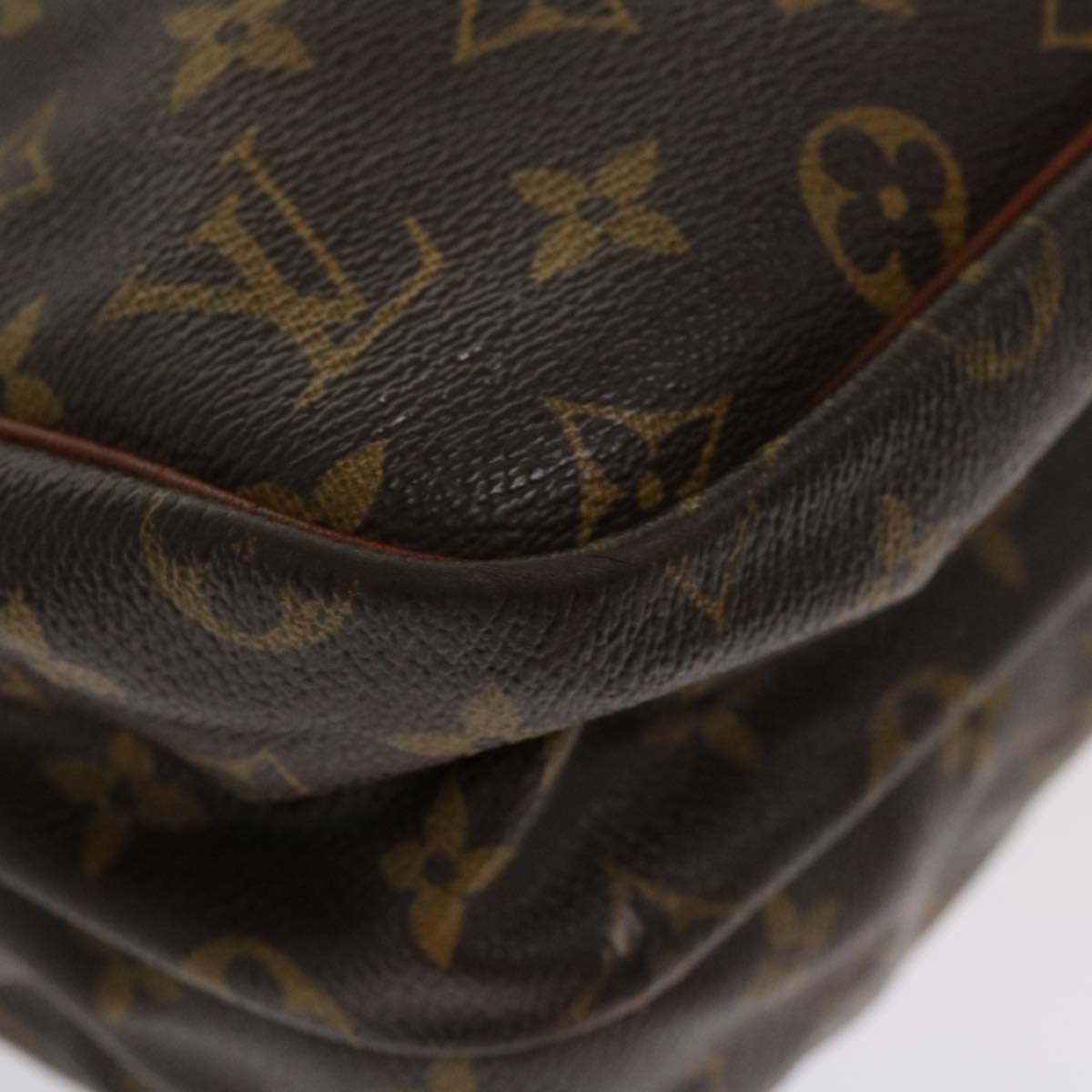 LOUIS VUITTON Monogram Reporter GM Shoulder Bag M45252 LV Auth bs3118