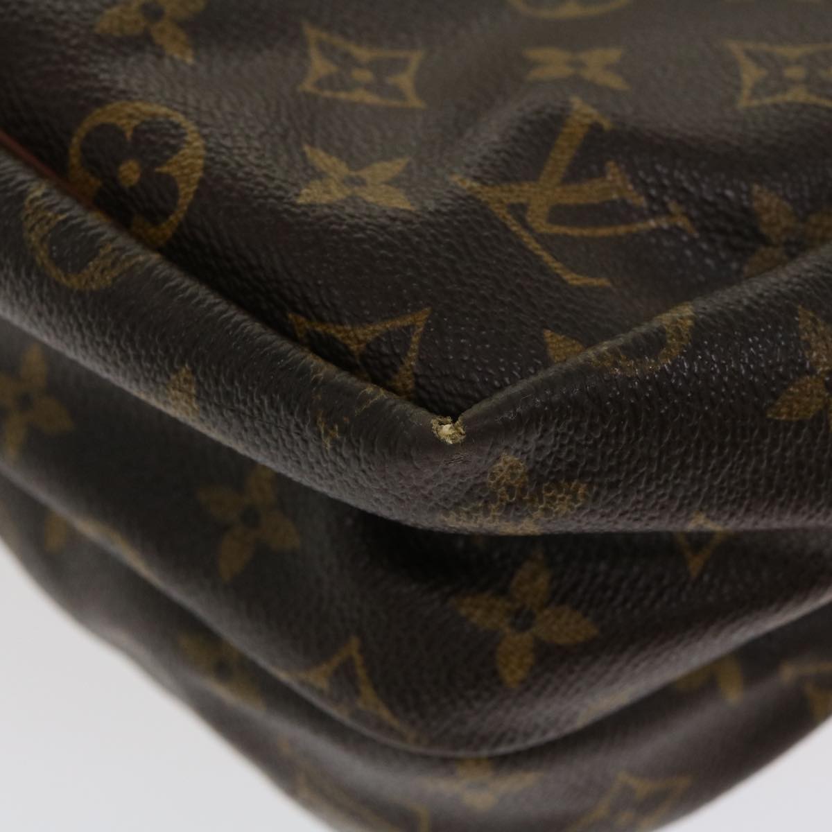 LOUIS VUITTON Monogram Reporter GM Shoulder Bag M45252 LV Auth bs3118