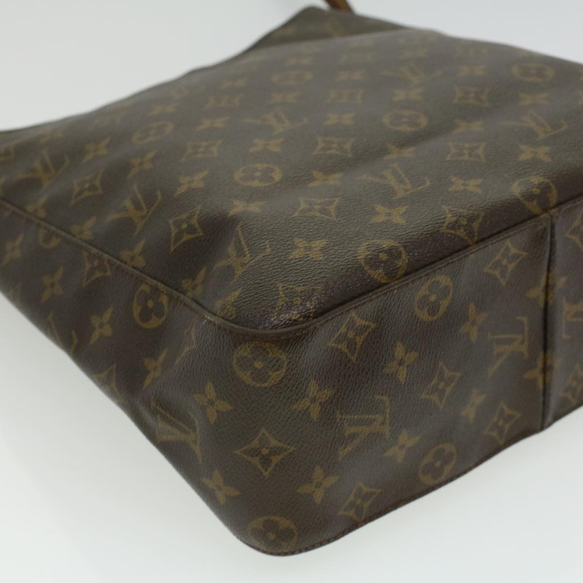 LOUIS VUITTON Monogram Looping GM Shoulder Bag M51145 LV Auth bs3169