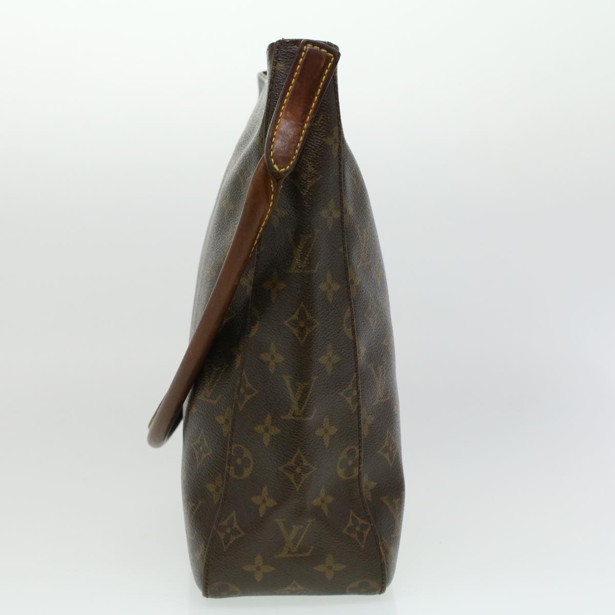 LOUIS VUITTON Monogram Looping GM Shoulder Bag M51145 LV Auth bs3169