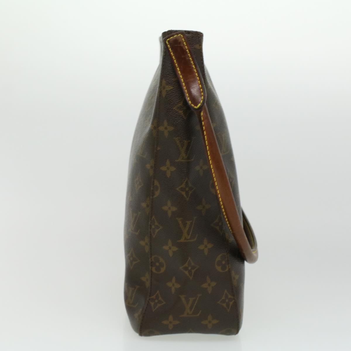 LOUIS VUITTON Monogram Looping GM Shoulder Bag M51145 LV Auth bs3169