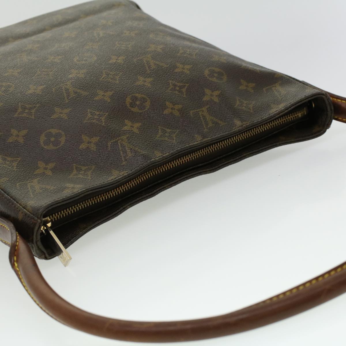 LOUIS VUITTON Monogram Looping GM Shoulder Bag M51145 LV Auth bs3169