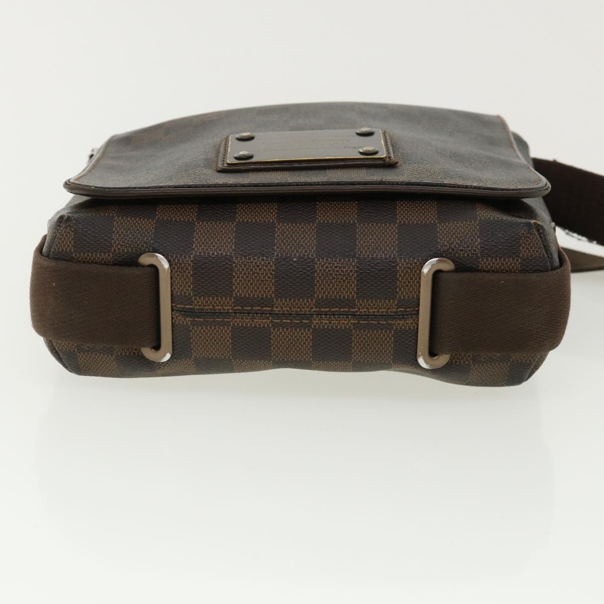 LOUIS VUITTON Damier Ebene Brooklyn PM Shoulder Bag N51210 LV Auth bs3177