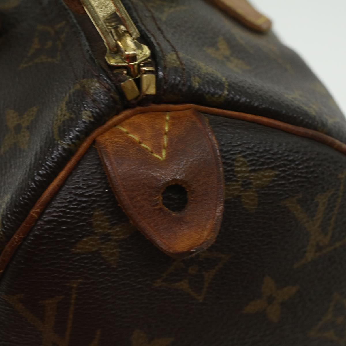 LOUIS VUITTON Monogram Speedy 25 Hand Bag M41528 LV Auth bs3181