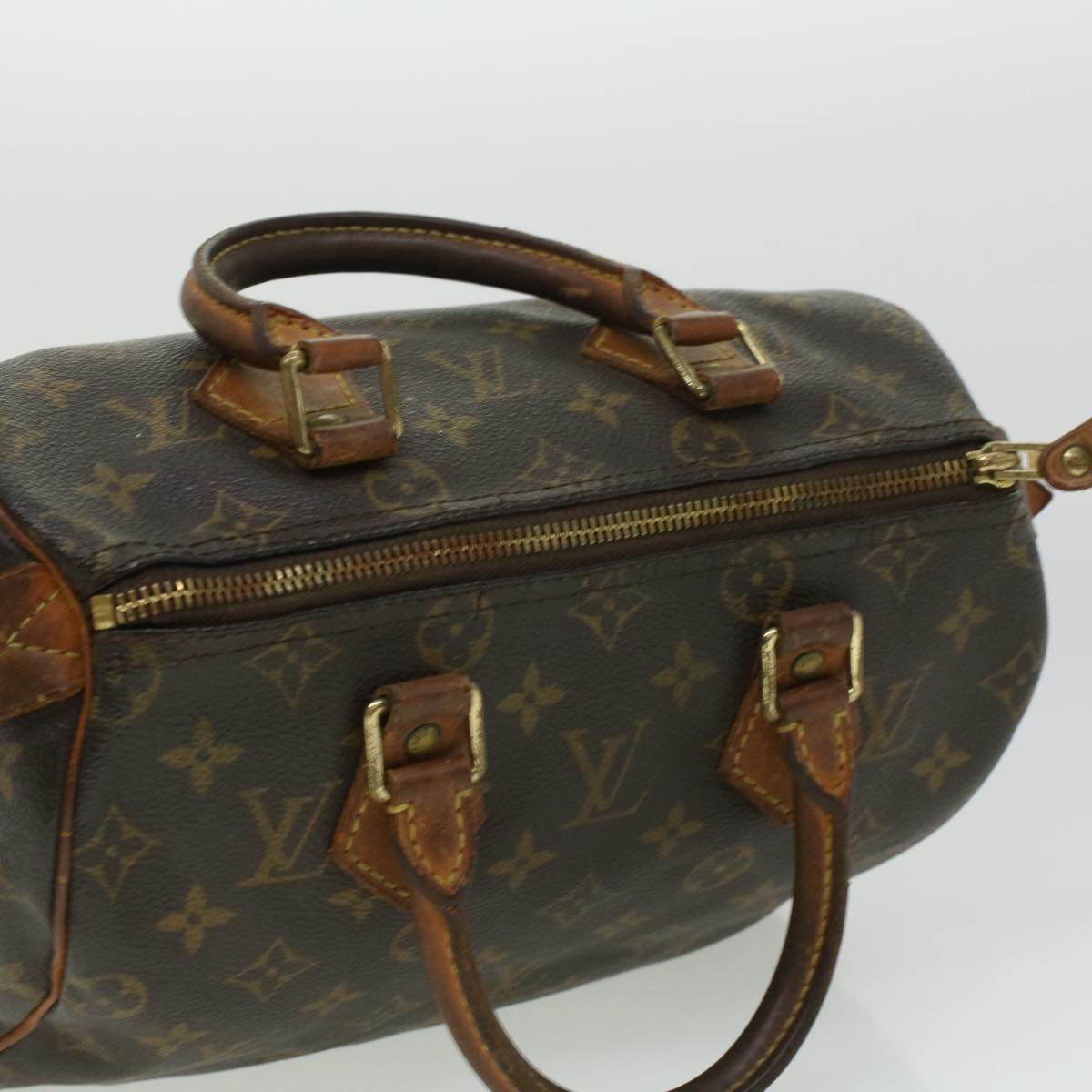 LOUIS VUITTON Monogram Speedy 25 Hand Bag M41528 LV Auth bs3181