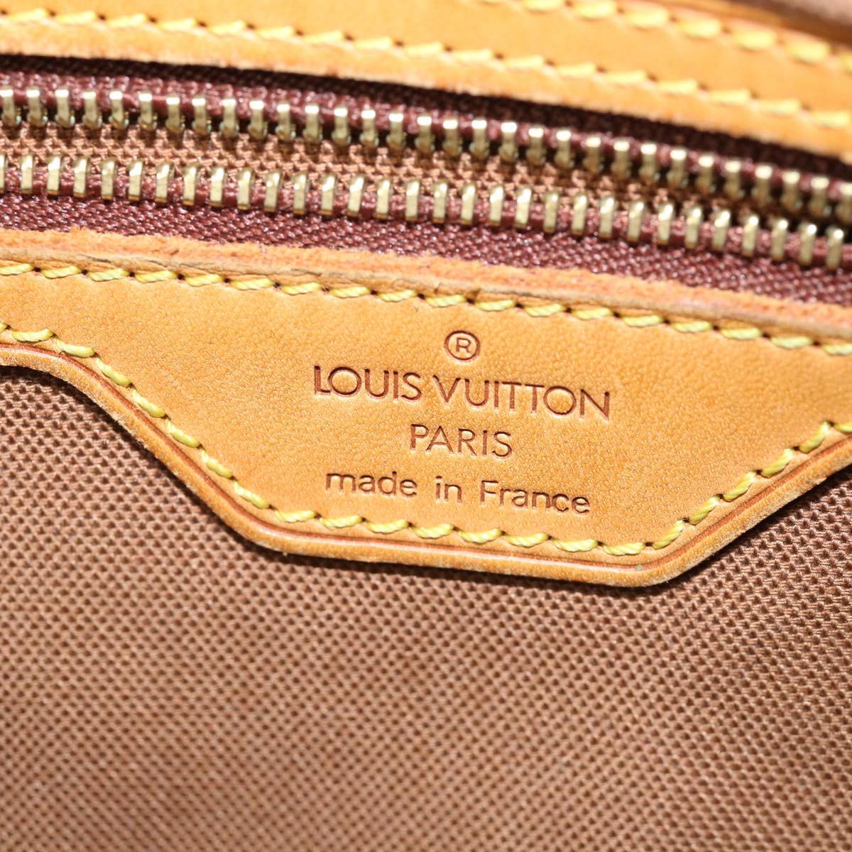 LOUIS VUITTON Monogram Trotteur Shoulder Bag M51240 LV Auth bs3185