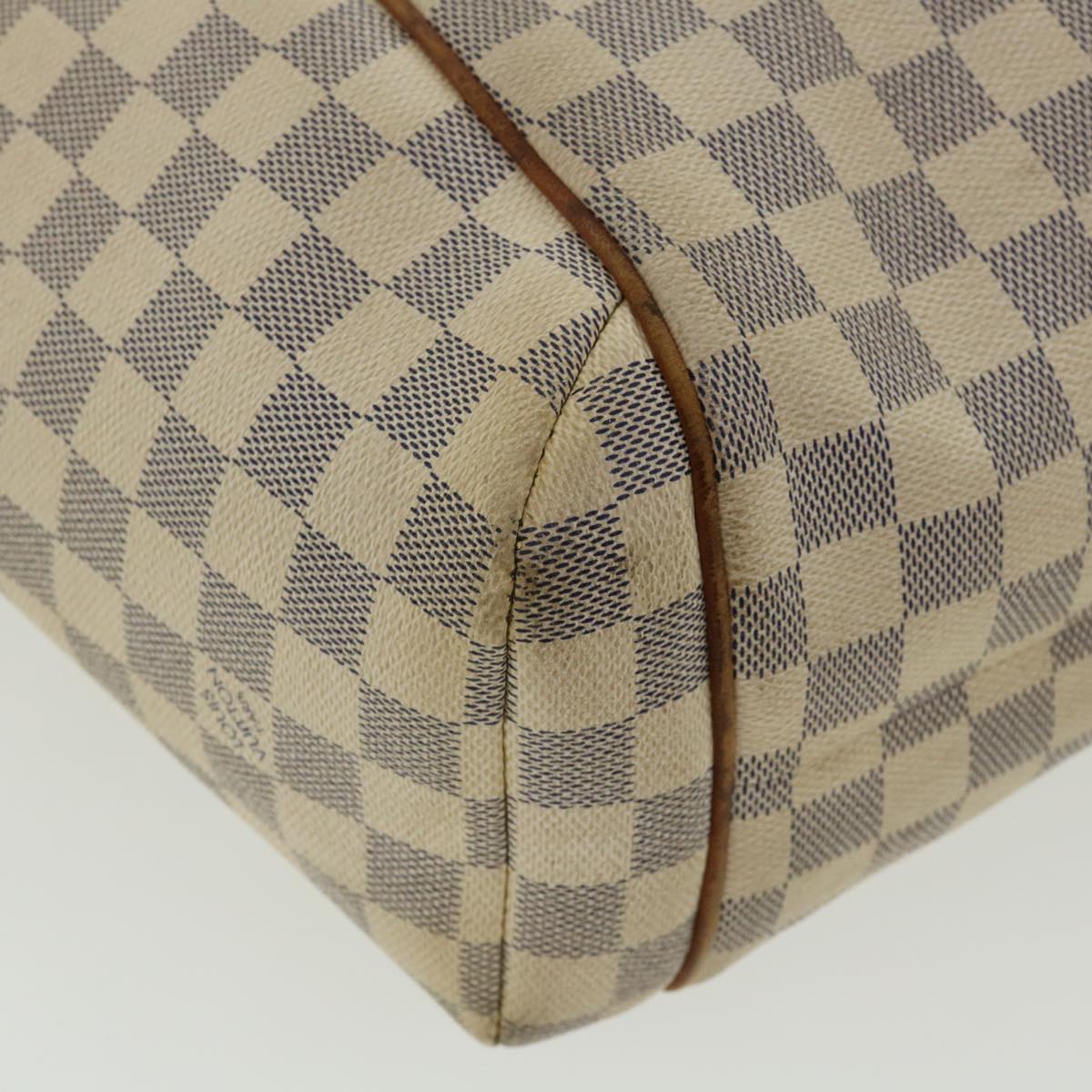 LOUIS VUITTON Damier Azur Totally PM Tote Bag N41280 LV Auth bs3190