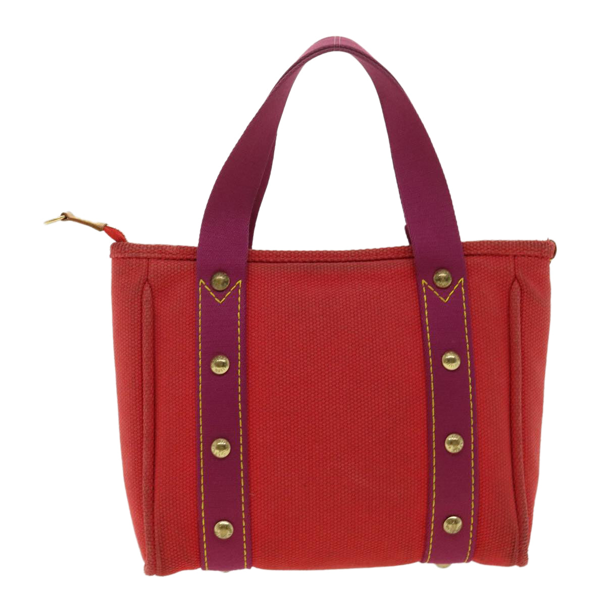 LOUIS VUITTON Antigua Cabas PM Tote Bag Canvas Rouge M40037 LV Auth bs3209 - 0