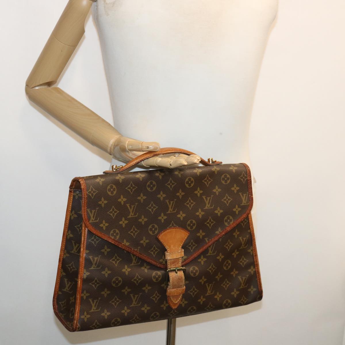 LOUIS VUITTON Monogram Beverly Hand Bag M51120 LV Auth bs3241