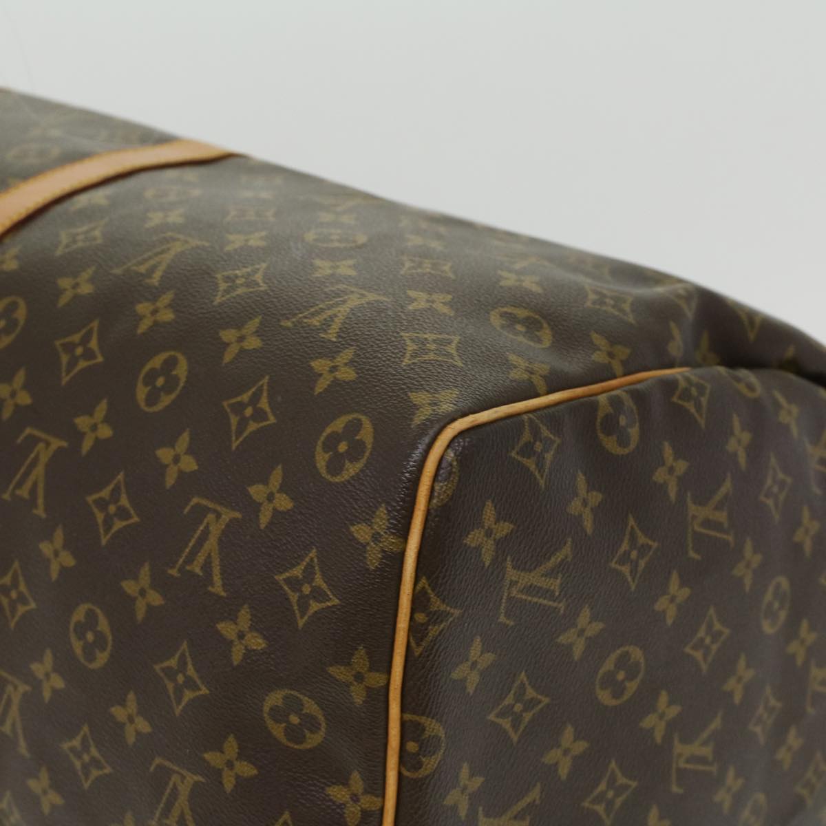 LOUIS VUITTON Monogram Keepall 60 Boston Bag M41422 LV Auth bs3258