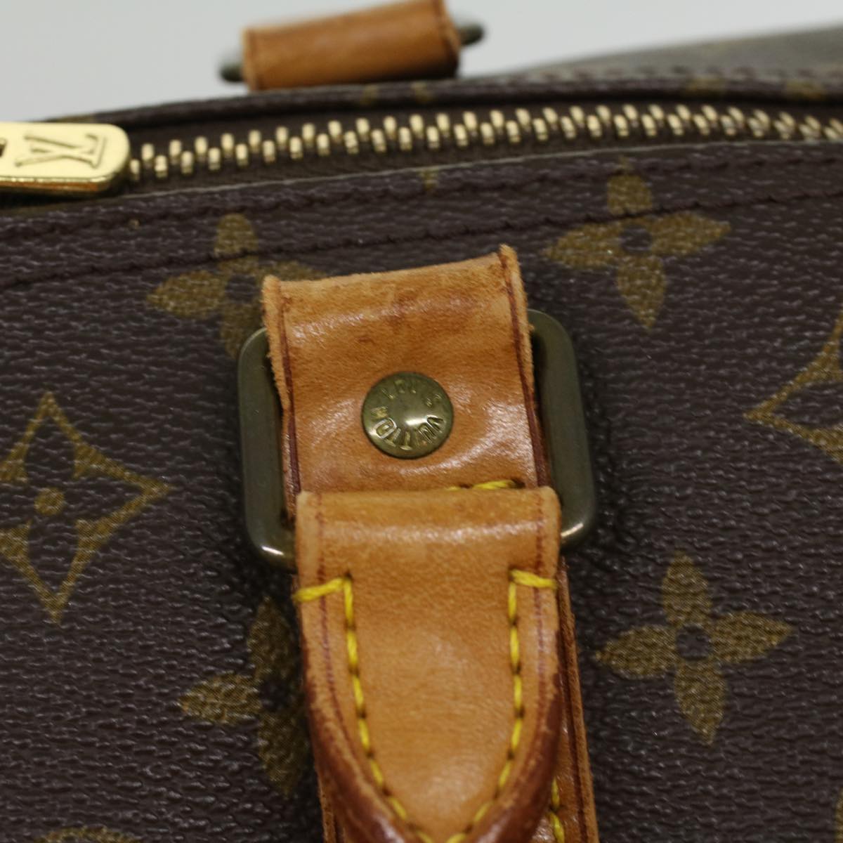 LOUIS VUITTON Monogram Keepall 60 Boston Bag M41422 LV Auth bs3258