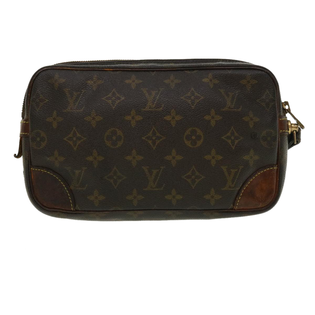 LOUIS VUITTON Monogram Marly Dragonne GM Clutch Bag M51825 LV Auth bs3273 - 0