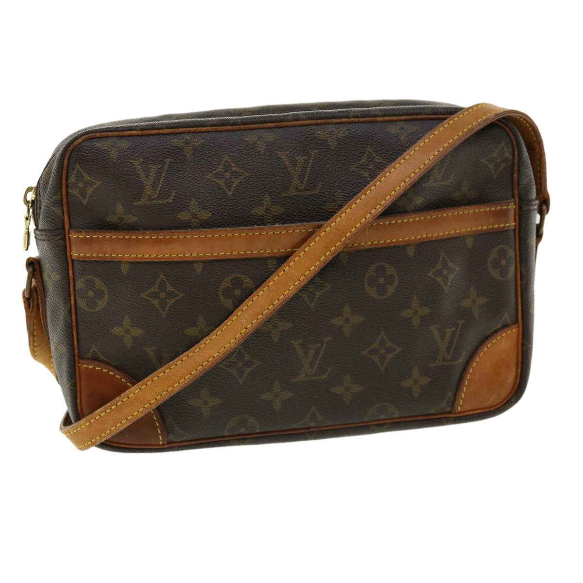 LOUIS VUITTON Monogram Trocadero 27 Shoulder Bag M51274 LV Auth bs3275